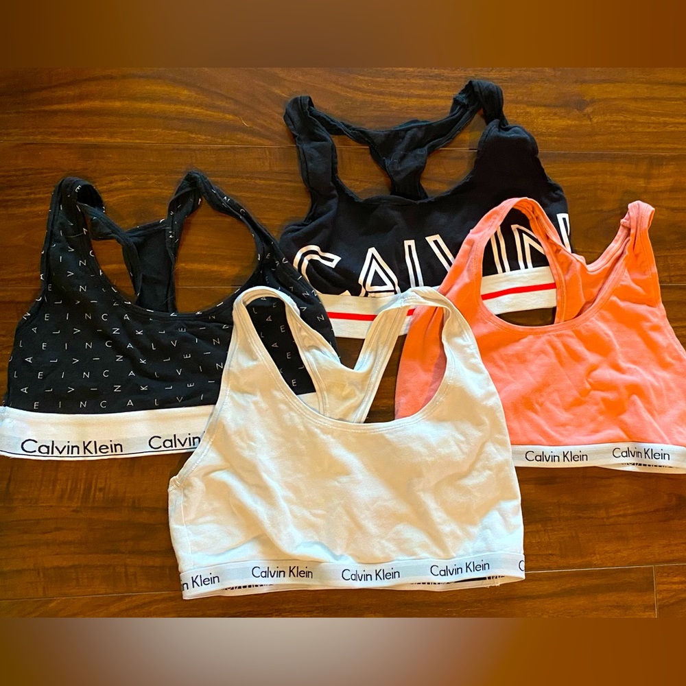 SOLD lot of calvin klein sports bras
